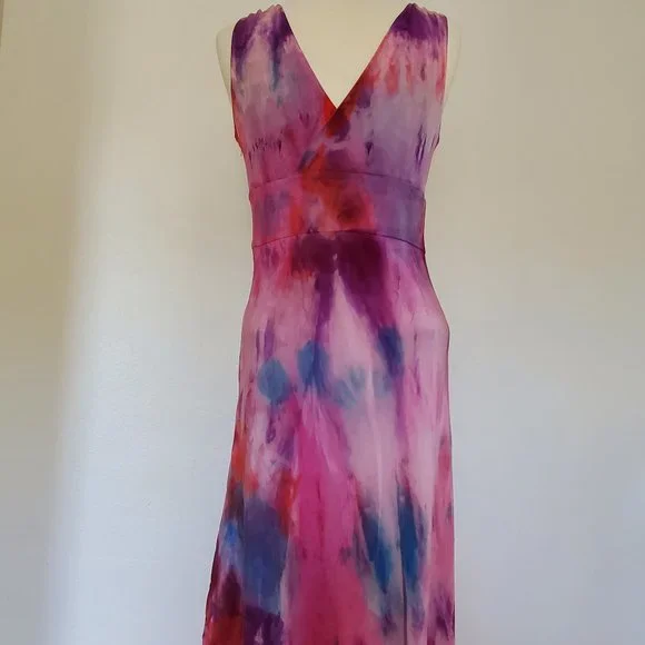 NEW Pink Purple blue red Short Dress bridesmaid party summer beach boho wedding